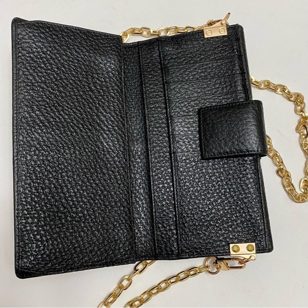 GUCCI G Logo Leather Wallet to Crossbody Bag 💼 - Picture 10 of 16